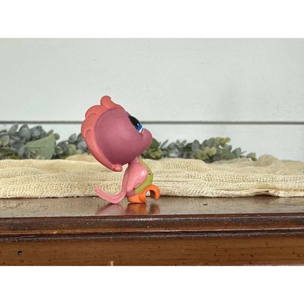Littlest Pet‎ Shop #1219 Pink Cockatoo Bird Hasbro Vintage generation 2
